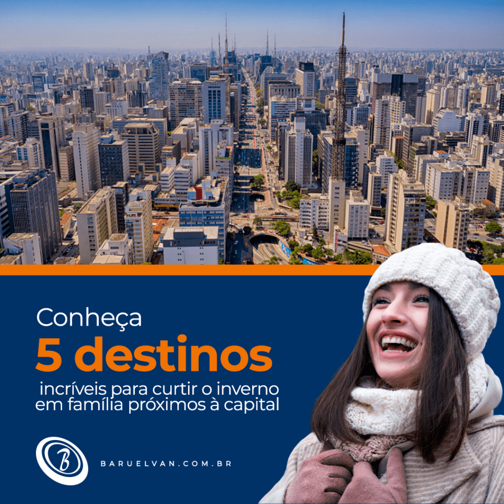 Conheça 5 Destinos Incríveis para Curtir o Inverno em Família Próximos a São Paulo