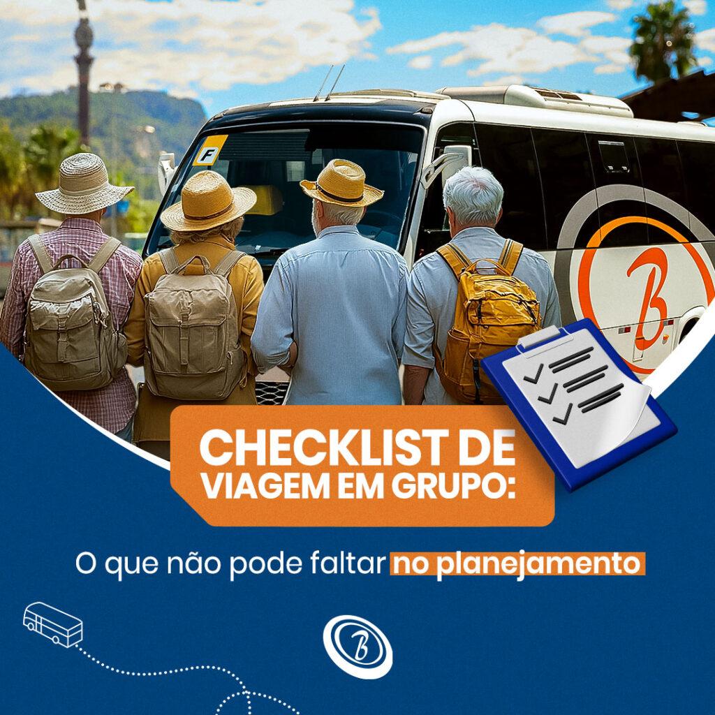 Checklist de viagem em grupo: O que não pode faltar no planejamento