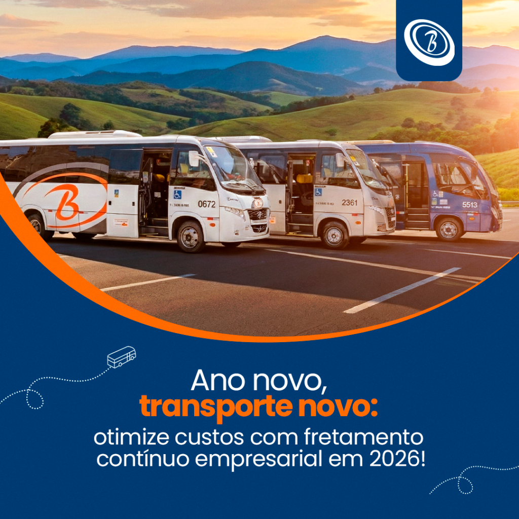 Otimize custos com fretamento contínuo empresarial em 2026