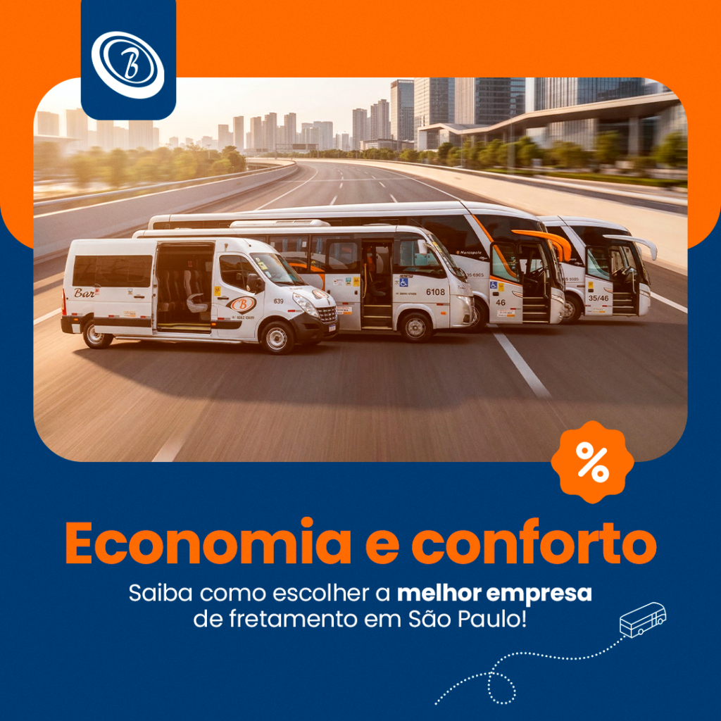 Saiba como escolher a melhor empresa de fretamento em São Paulo